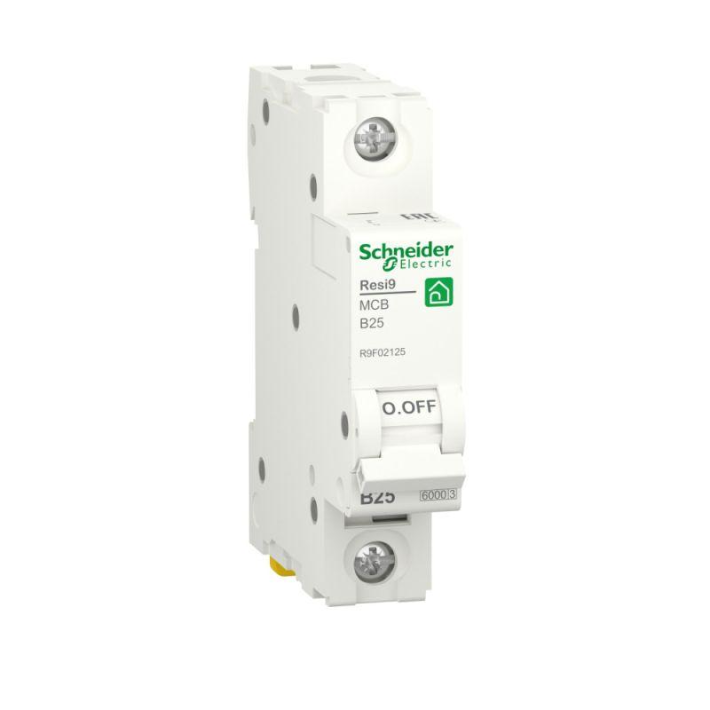 Автоматический выключатель Schneider Electric 1п B 25А Resi9 6000А  R9F02125