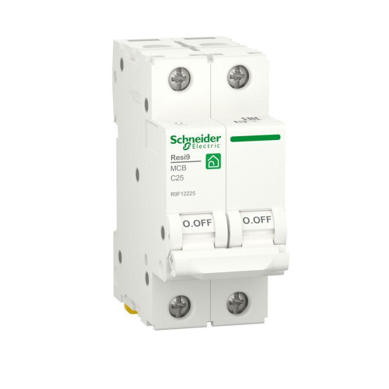 Автоматический выключатель Schneider Electric 2п C 25А Resi9 6000А  R9F12225