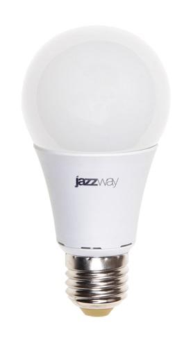 Лампа светодиодная PLED-ECO 7Вт A60 грушевидная 3000К тепл. бел. E27 570лм 230В JazzWay 1033178