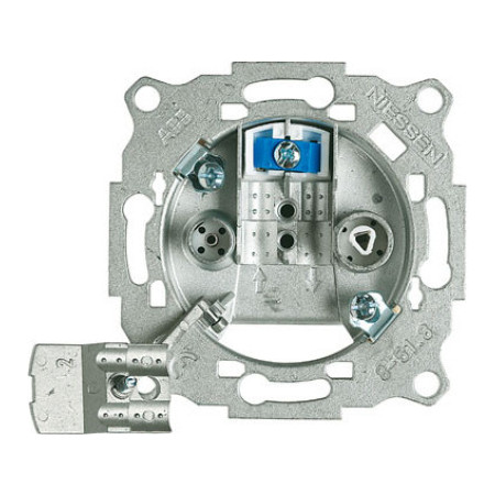 Розетка TV-FM-SAT ABB ZENIT, скрытый монтаж, 2CLA815170A1001