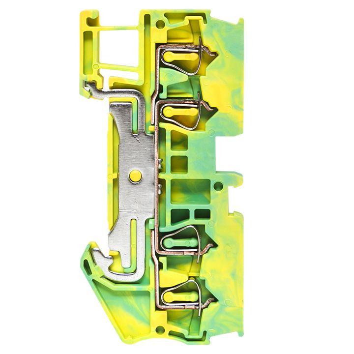 Колодка клеммная JXB-ST-2.5 земля пружинная PROxima EKF plc-jxb-st-2.5-pen