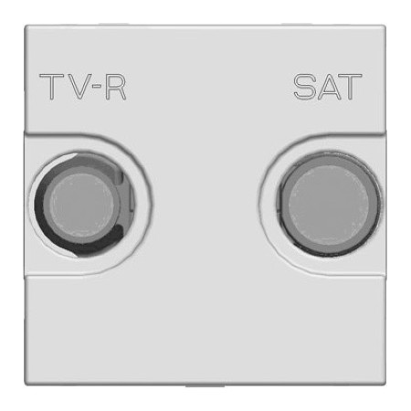 Розетка TV-FM-SAT ABB ZENIT, , шампань, 2CLA225180N1901